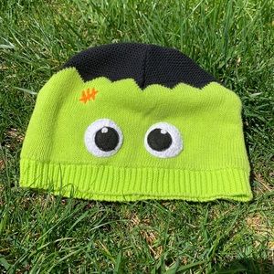 Knitted Frankenstein hat